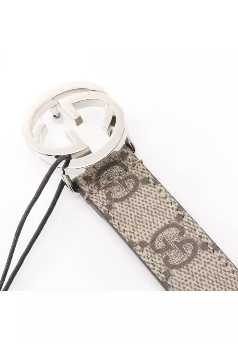 Buy Gucci Pre loved Gucci Children s GG Supreme belt PVC beige