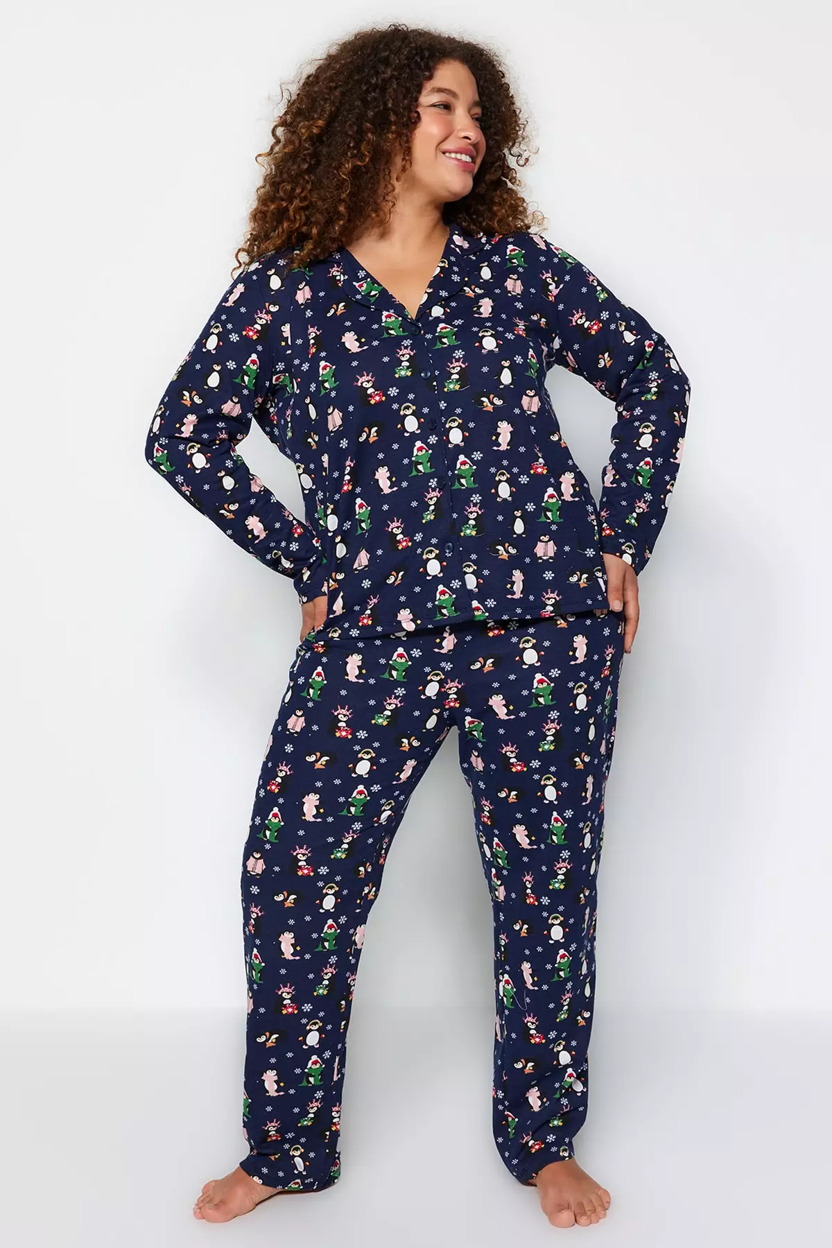 Plus size winter sleepwear online