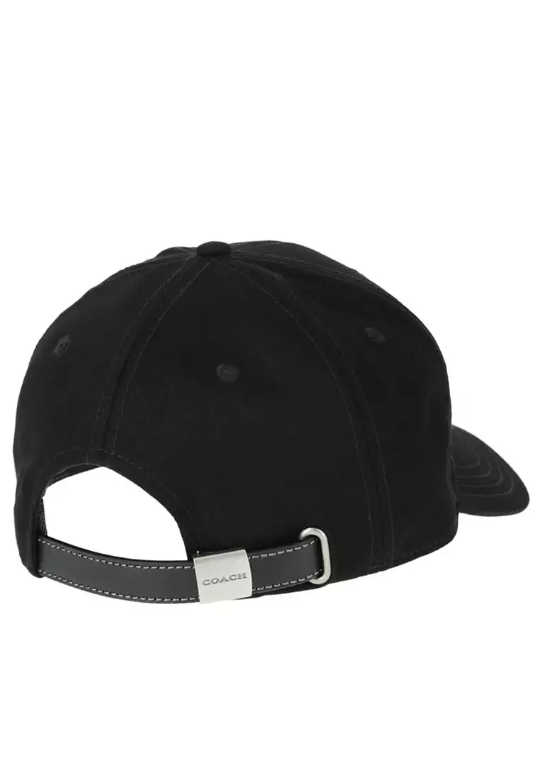 Embroidered Baseball Hat - Black