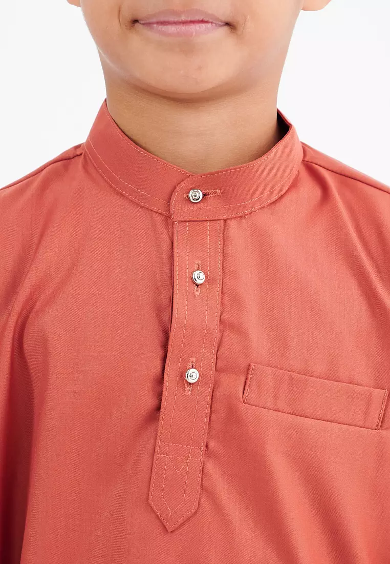 Gene Martino - Daris Baju Kurta Slim Fit Sedondon – Kids 1143