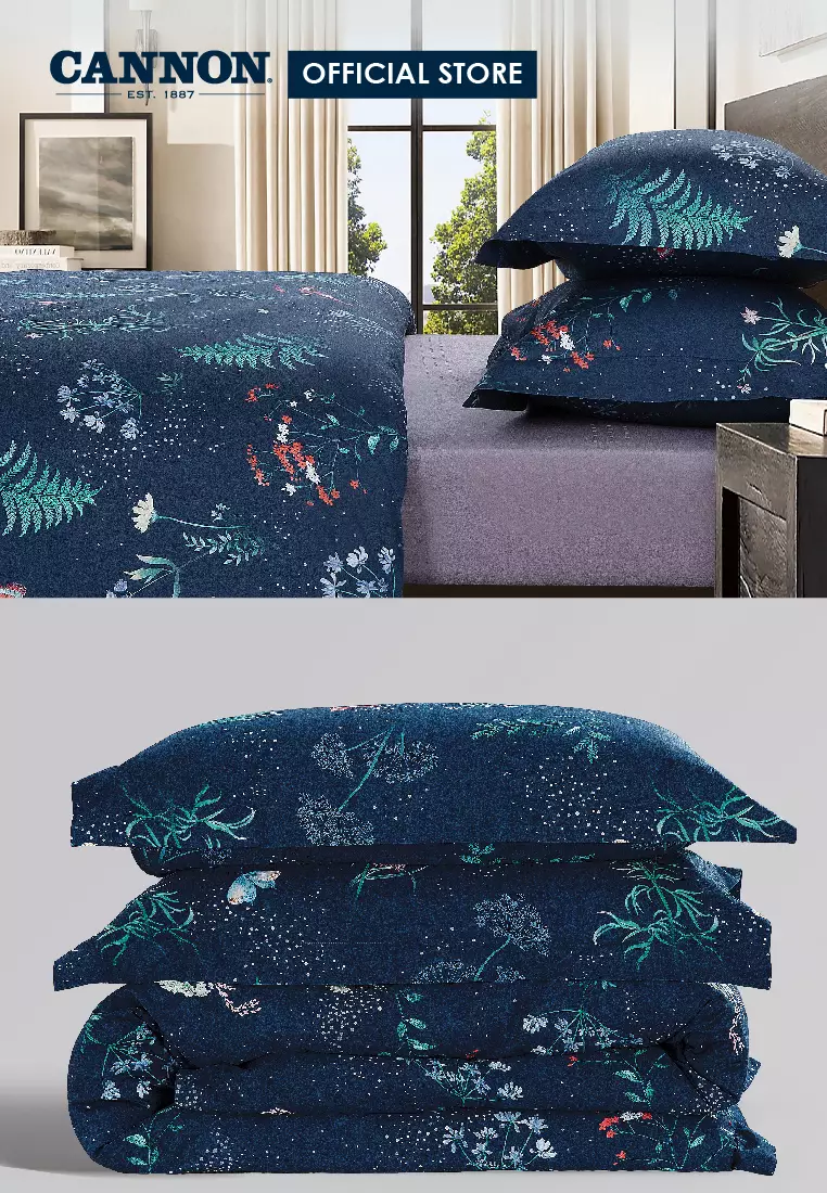 Buy CANNON CANNON Matisse Long Staple Cotton Fitted Sheet Set Rvolene