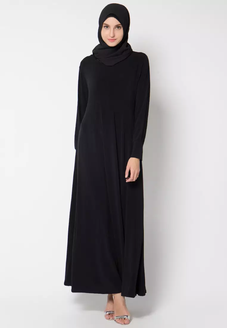 JV Hasanah Alia Big Size | Gamis Jersey Adem Wanita Daily