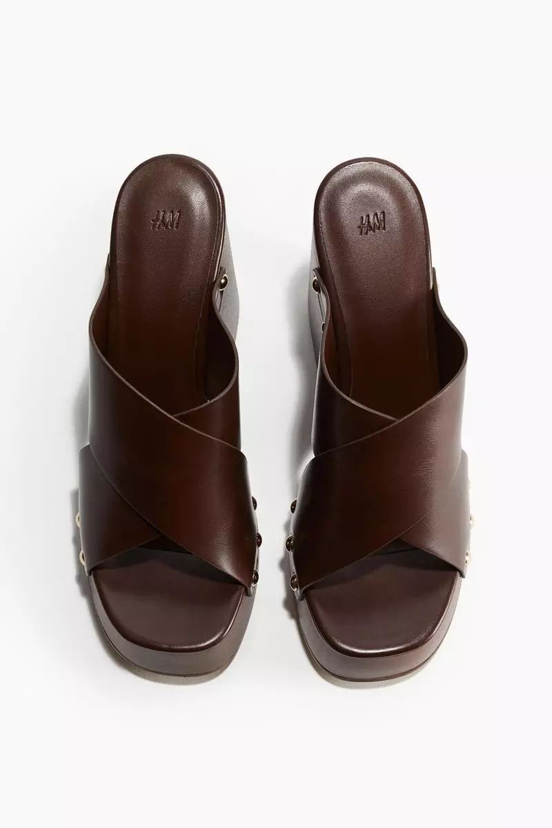 Wedge-heeled sandals