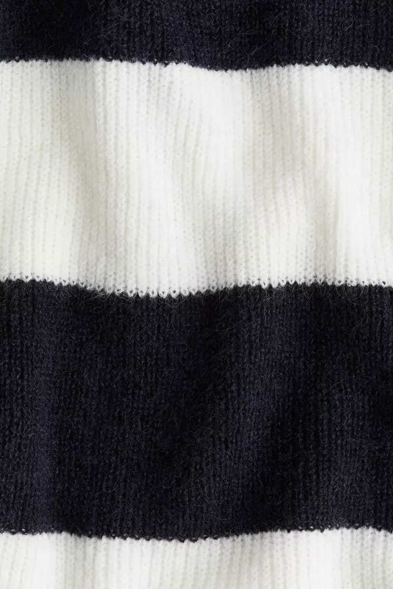 Rib-knit dress