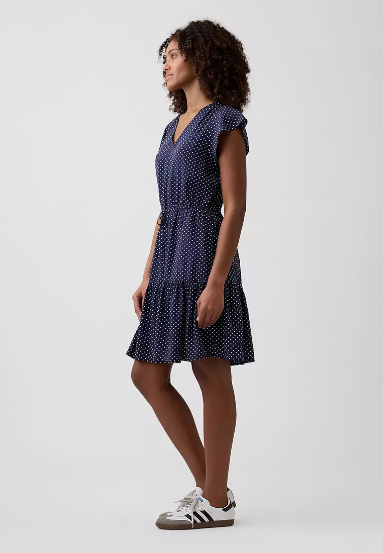 Buy GAP Tie Waist Mini Dress Online | ZALORA Malaysia