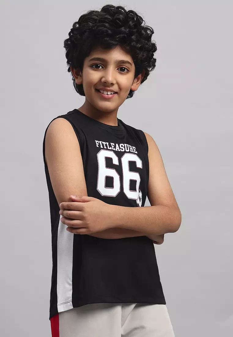 GameOn Boys’ Sleeveless Sports Training Tank