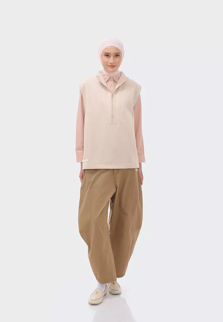 Ria Miranda Beige Odem Vest