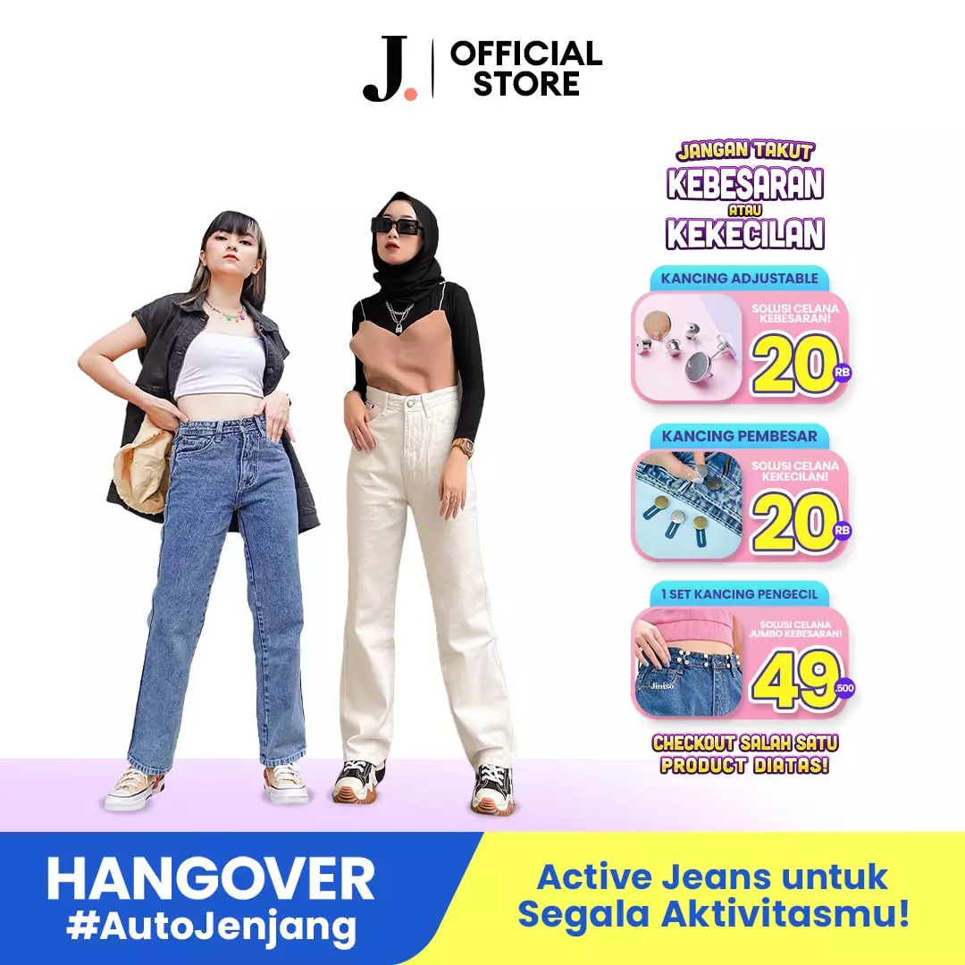 Highwaist Loose Jeans 805 HANGOVER
