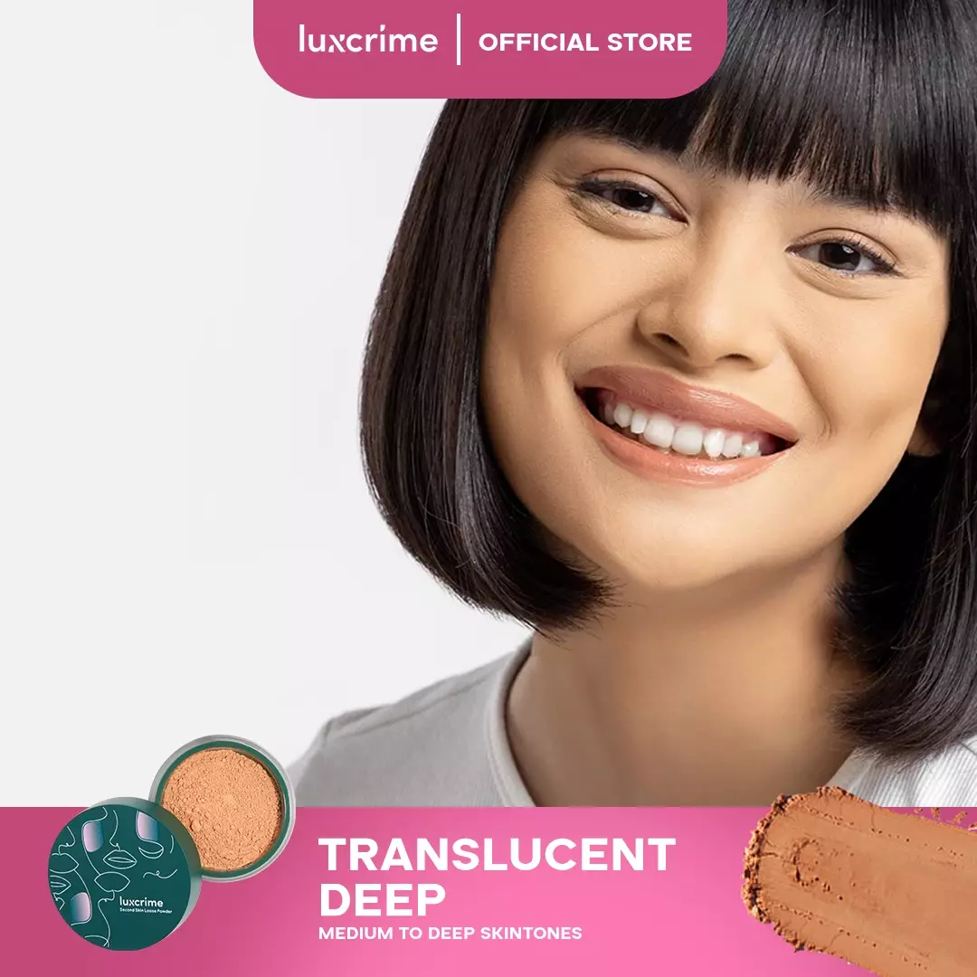 Luxcrime Second Skin Loose Powder Translucent Deep