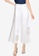 Desigual white Cropped Embroidery Culotte Trousers B5ADBAA389914FGS_1
