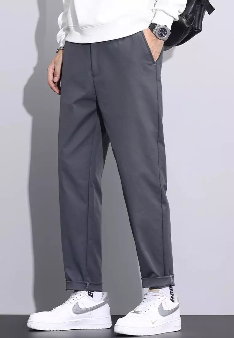 Elasticated Waist Casual Pants