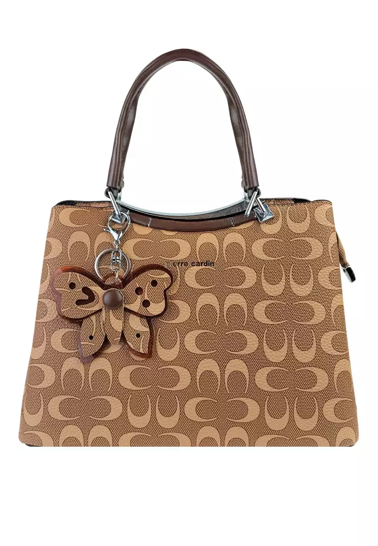 Jual PIERRE CARDIN Pierre Cardin Tas Hand Bag Wanita Brown