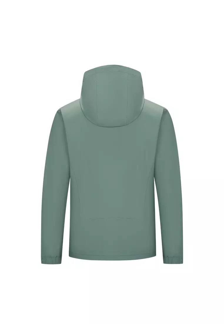 K- SWISS X ANDREY RUBLEV 男裝 LOGO 寬鬆方格暗紋連帽外套