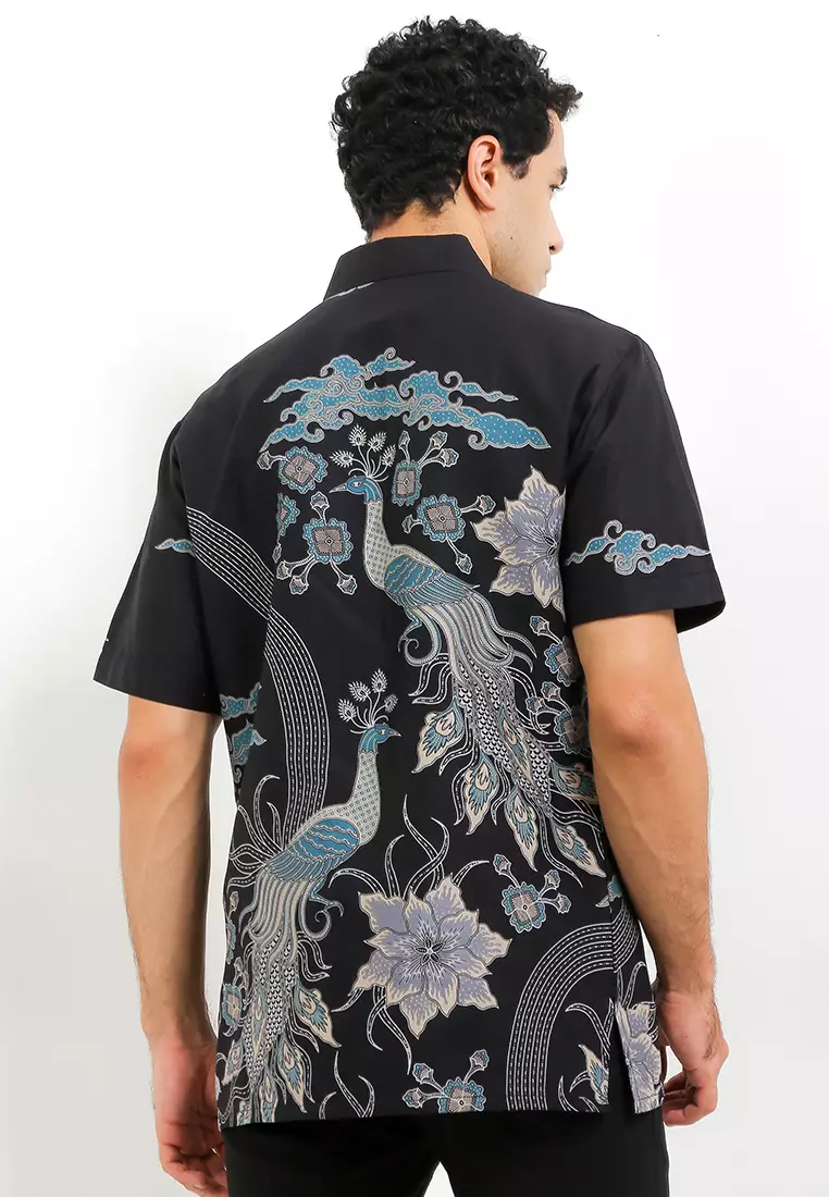 Hem Body Fit Batik Cendrawasih