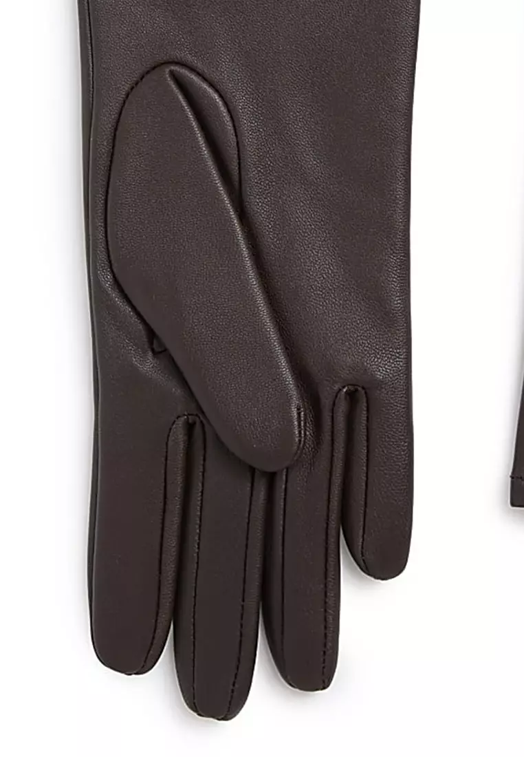 Leather Warm Lined Gloves