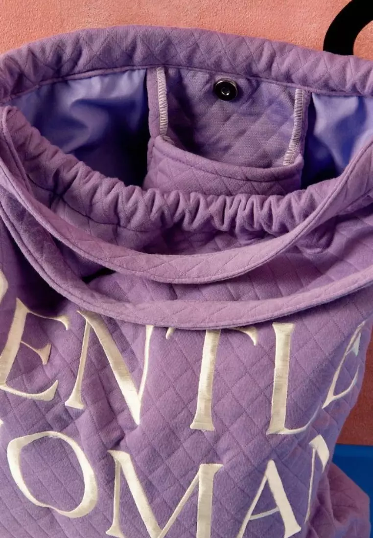 Jual GENTLEWOMAN Gentlewoman Oh Boy! Tote - Purple Original