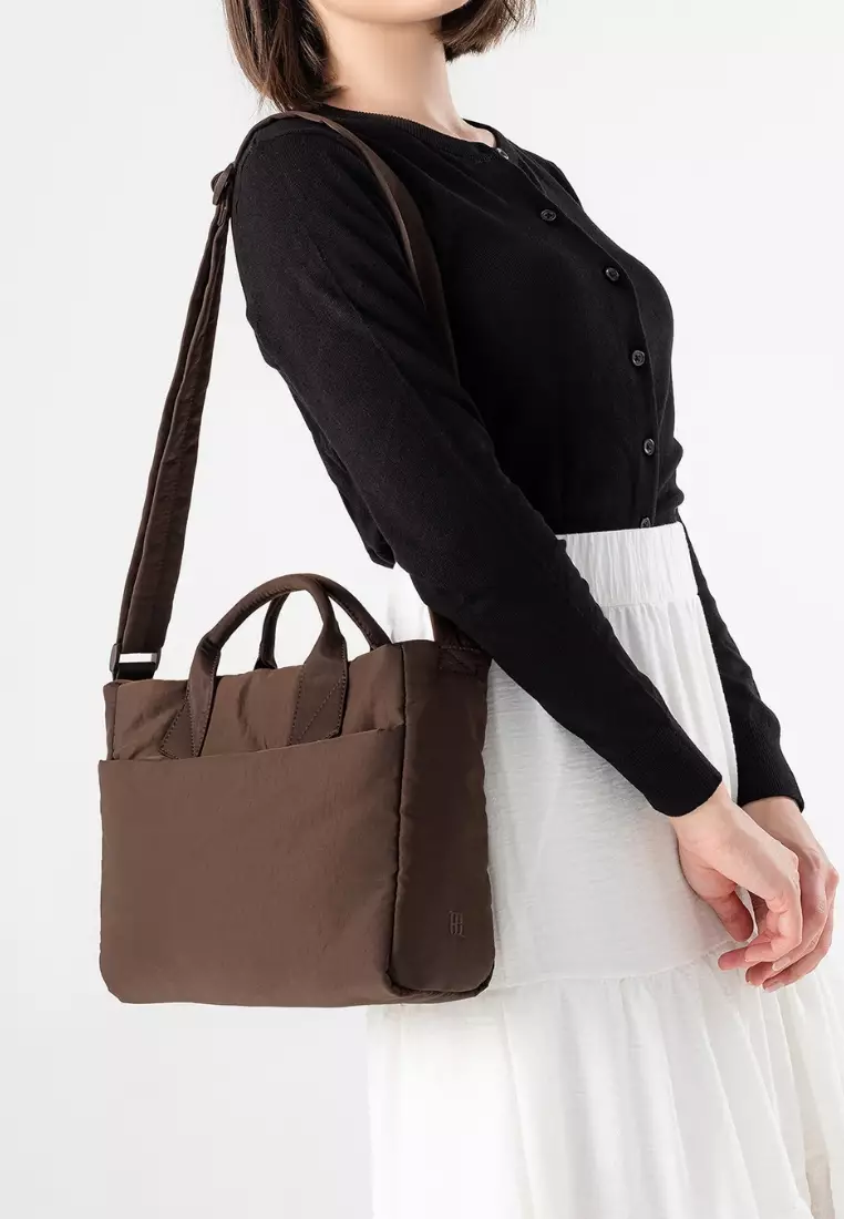 Poofah Tote Bag - Dark Oak