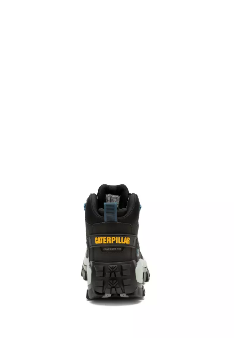 Men's Invader Mid Vent Composite Toe Work Shoes - Black (P91664) | Safety Shoes