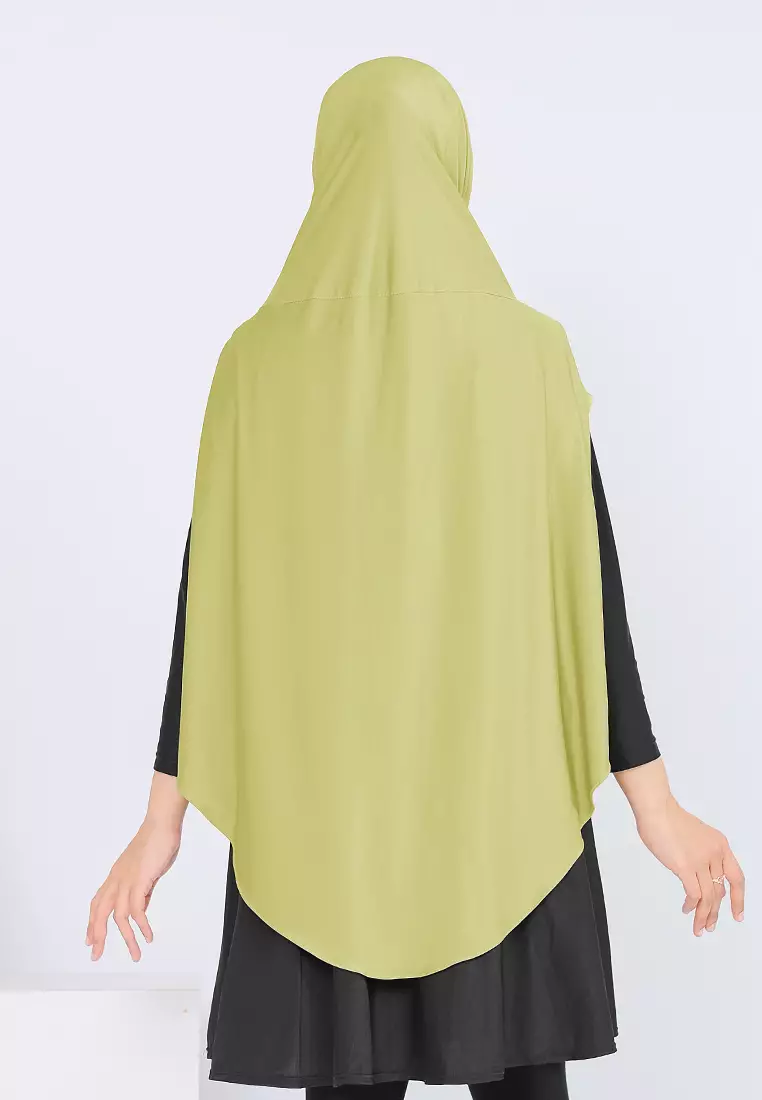 Zelena - Vivian Sport Hijab | Rompi Hijab Vest Olahraga - Lime