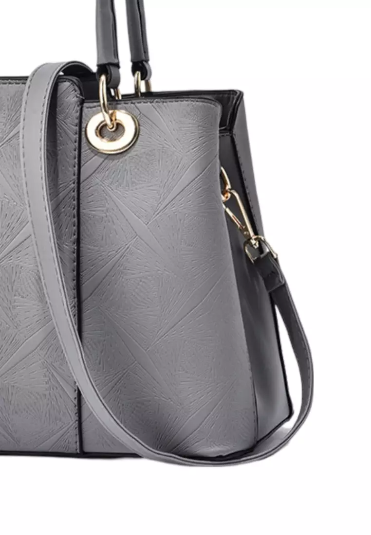 Women's Embossed 2-Ways Crossbody Bags Tote Bags