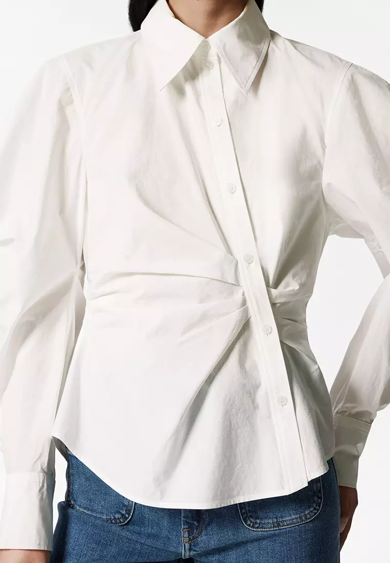 Asymmetrical Cotton Shirt