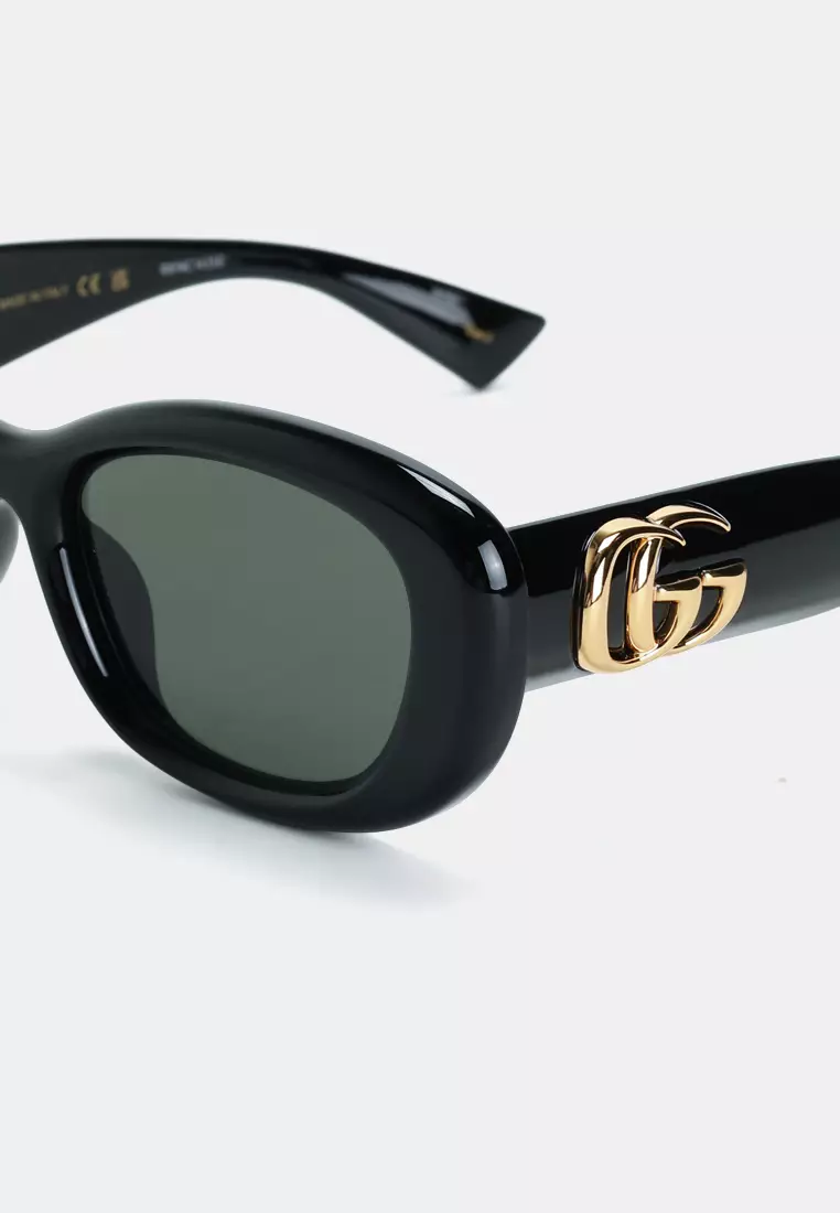 Buy Gucci Double G Oval Sunglasses Online | ZALORA Malaysia
