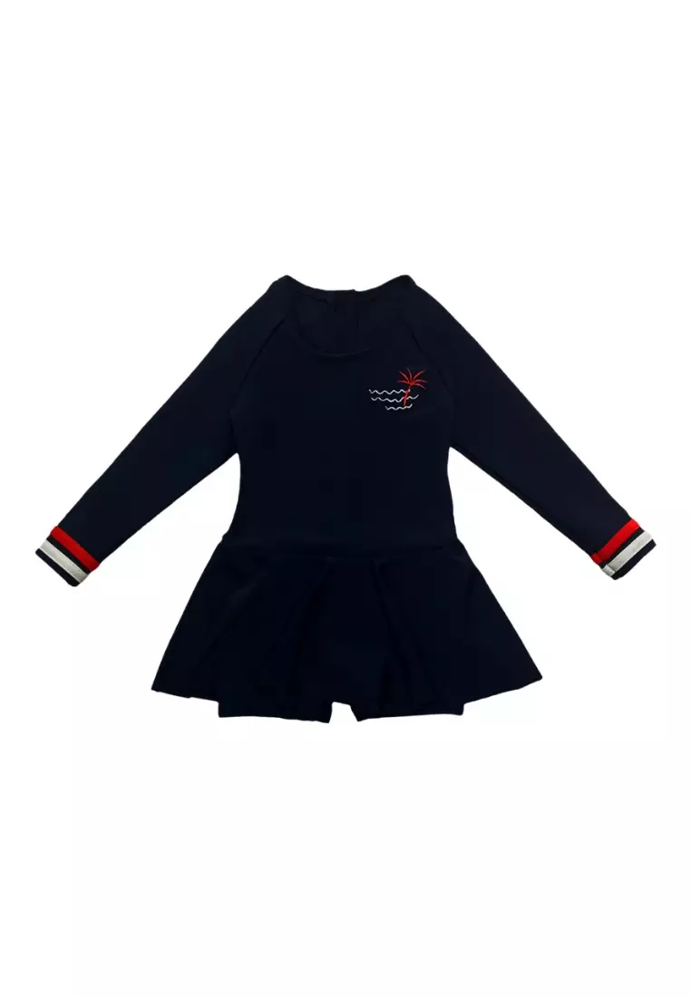 Bleu Marine Skirt Diving - Dark Saphire