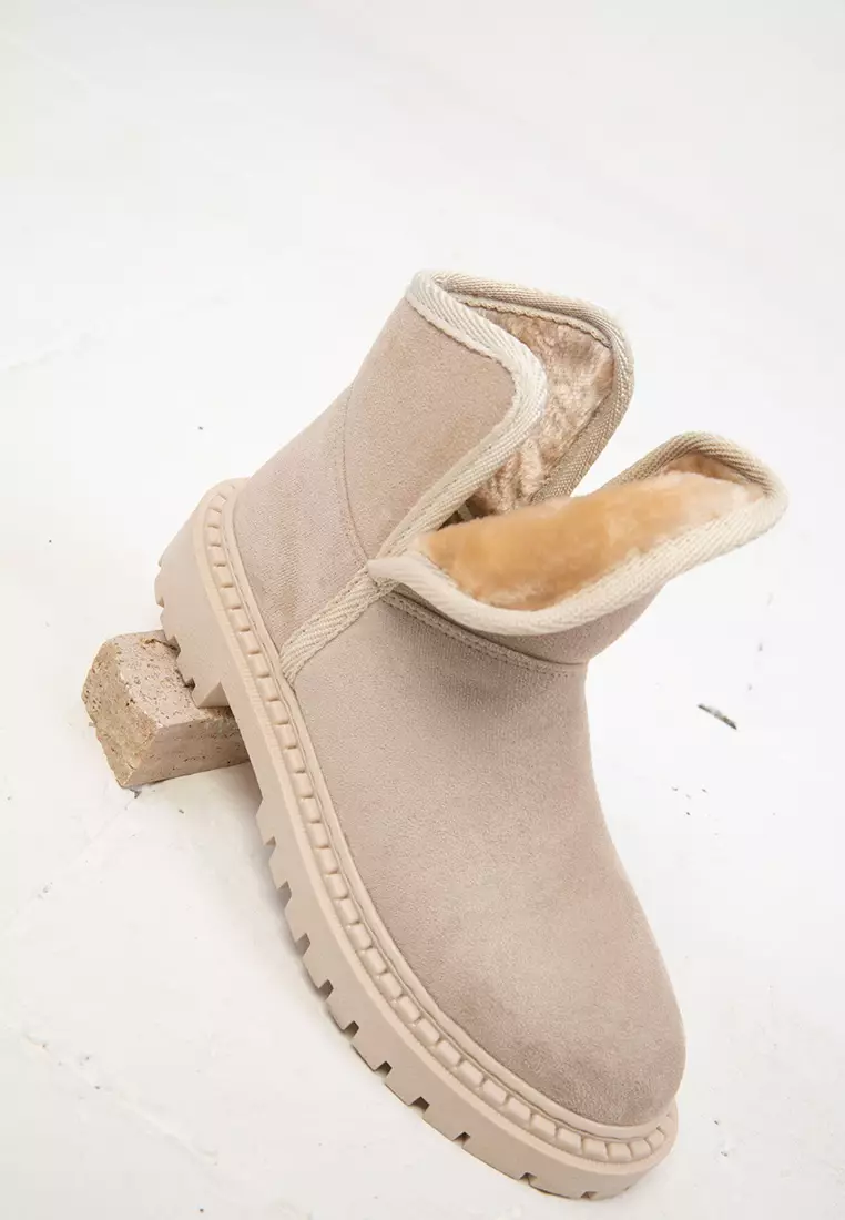 Round Toe Ankle Boots