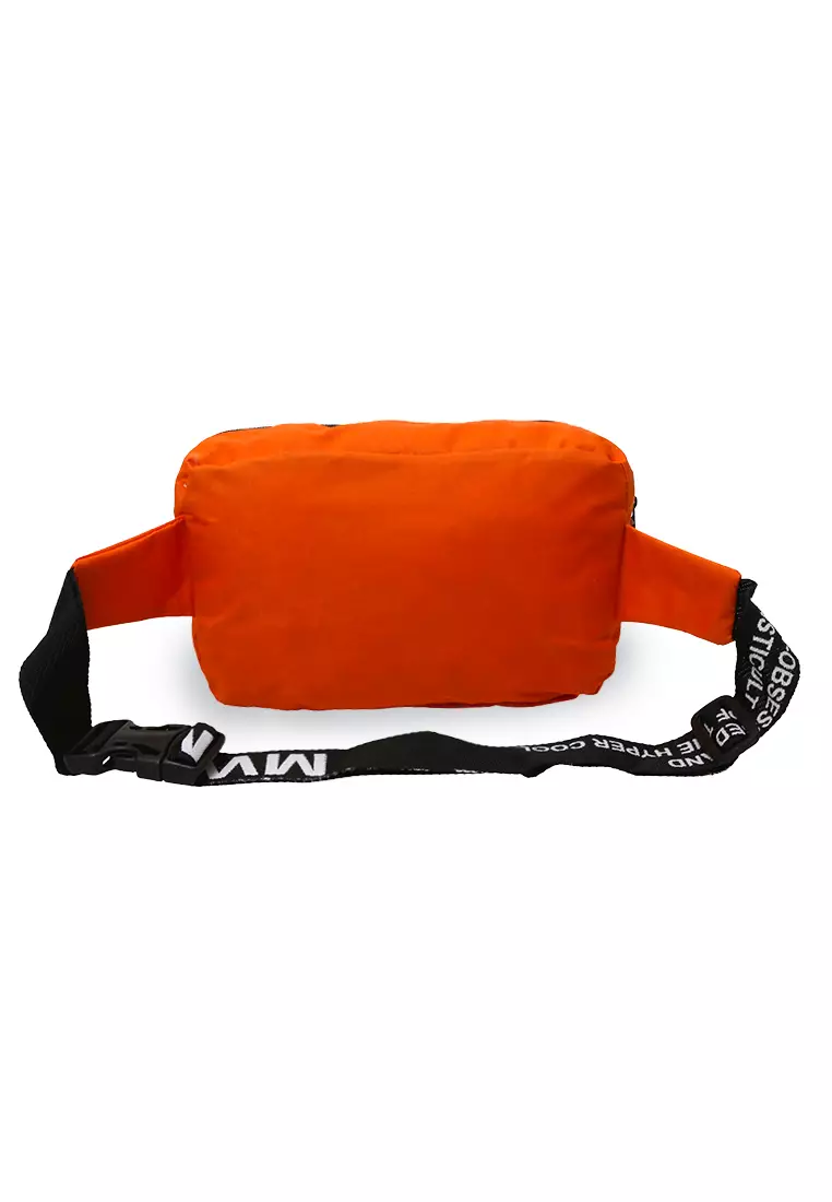 Shaylon Tas Selempang Anak Unisex Adjustable Strap Children Sling Bag Material Canvas ORIGINAL - Orange