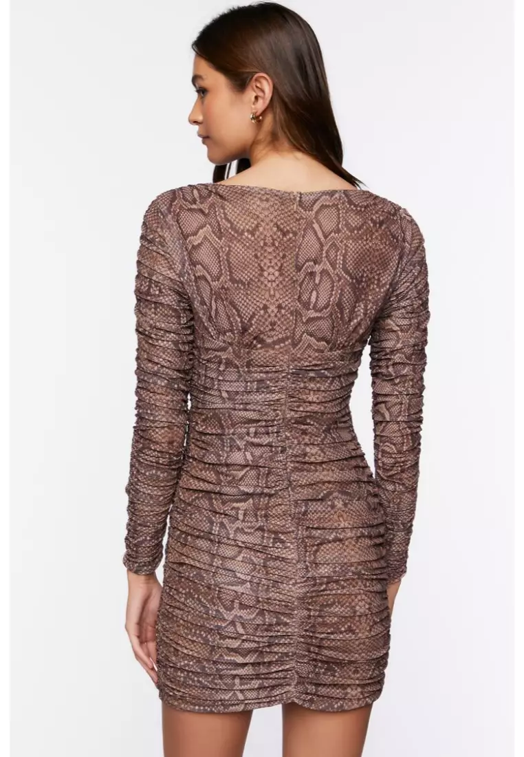 Snakeskin dress sale forever 21