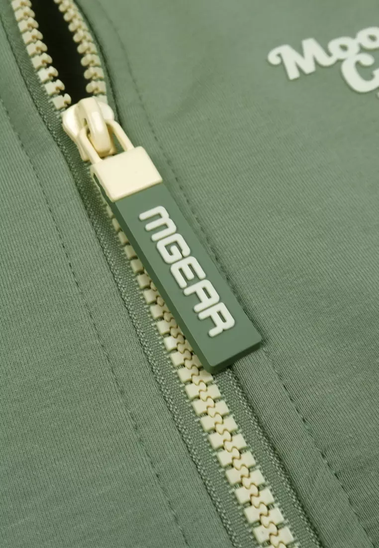 Boys Jacket With Hood And Print Details