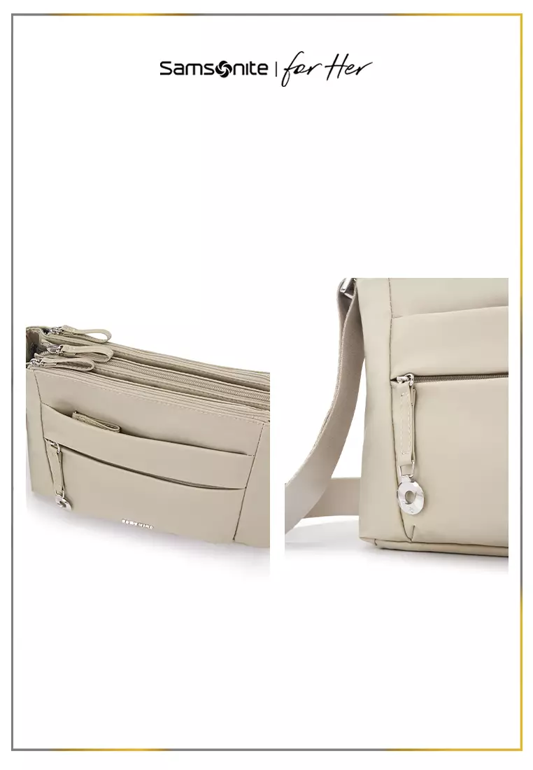 Samsonite Move 5.0 H. Shoulder Bag S 3 Zip - Stone Green