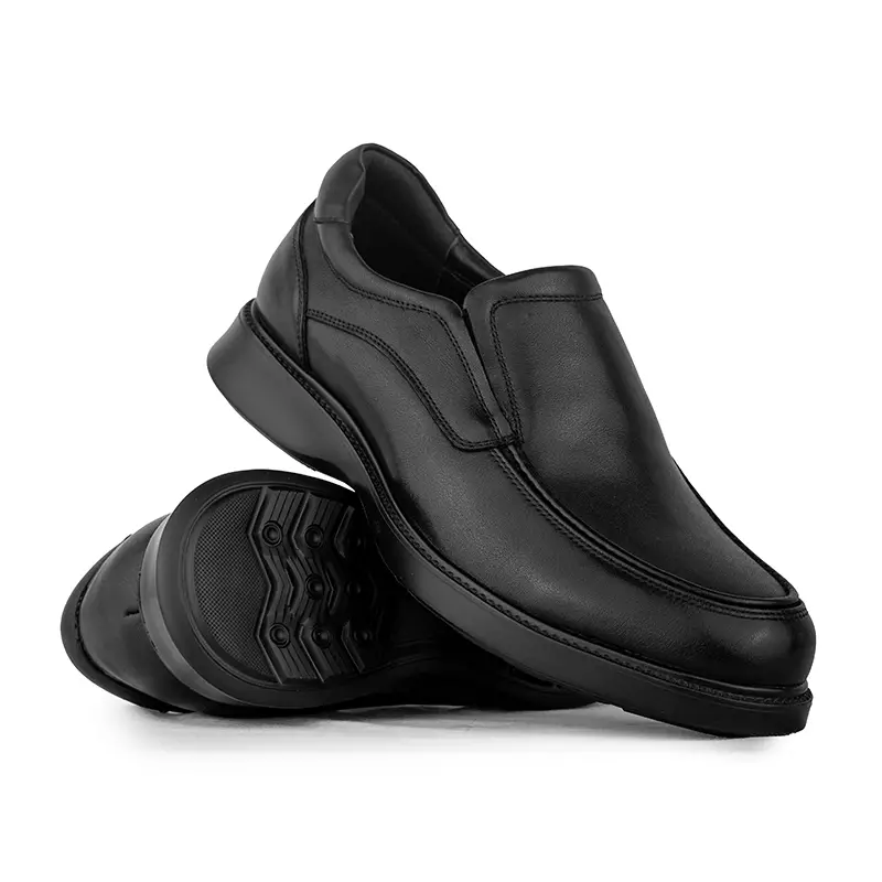 Sepatu Kulit Pria Pantofel Formal Gino Mariani Izel Black