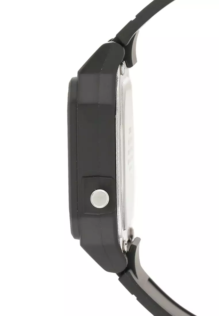 Casio Jam Tangan - Black Blue - Resin - W-217H-1AVDF