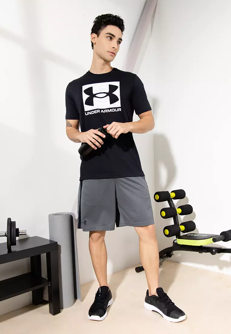 UA Abc Camo Boxed Logo Short Sleeve Tee