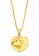 Poh Kong 黃色 POH KONG 916/22K Yellow Gold Tranz Heart In Nature Pendant AF842AC55A9F29GS_4