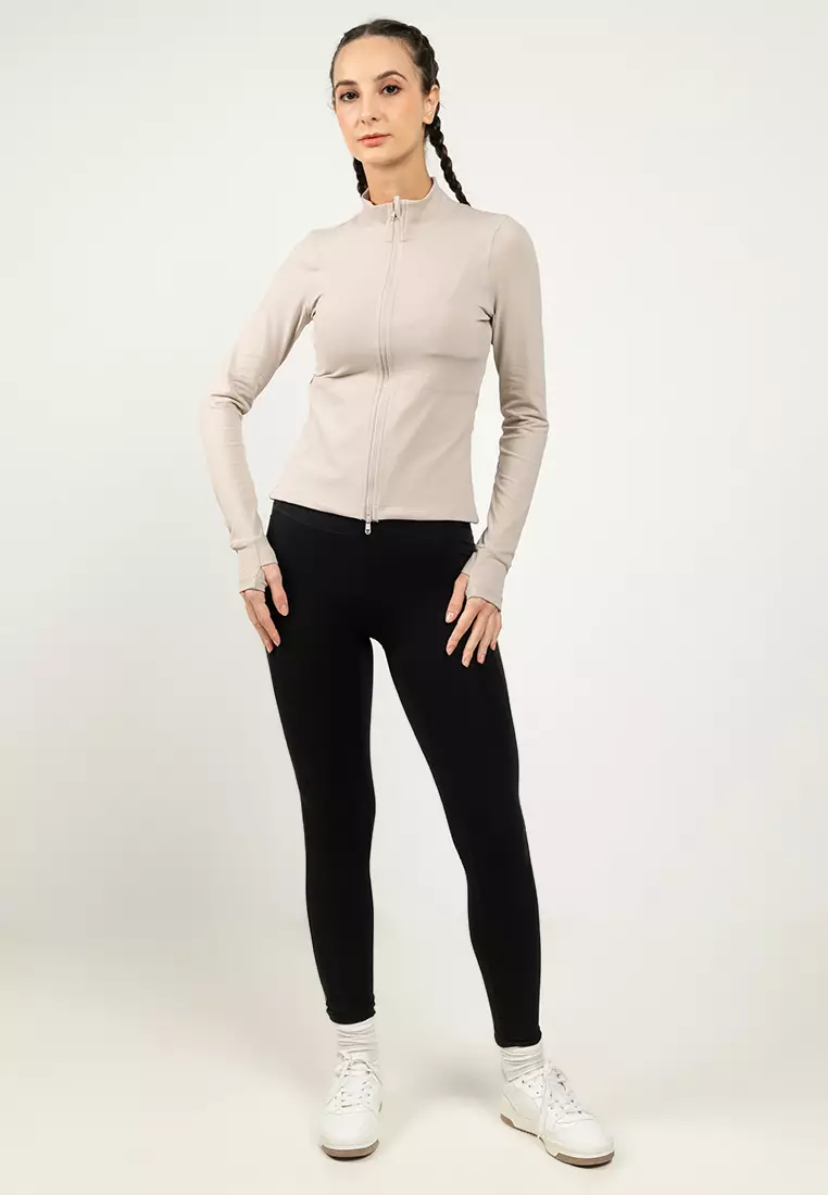 Active Core Zip Through Long Sleeve Jacket