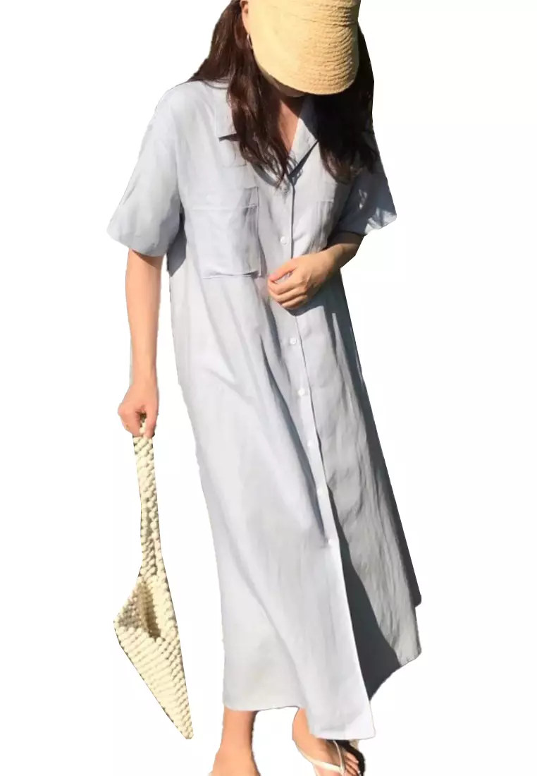 Casual shirt dress sale