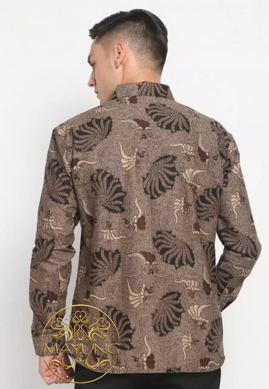 Kala Kemeja Batik Pria Premium Slimfit Modern Lengan Panjang