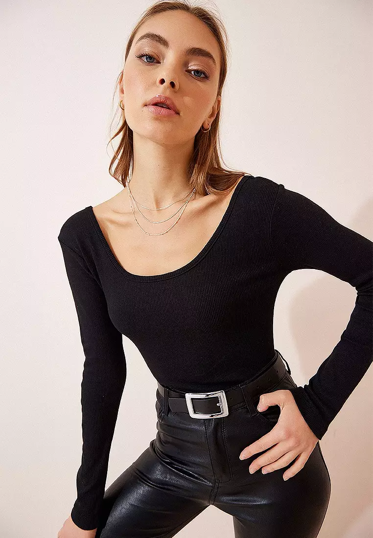 2 Packs Ribbed Blouses