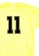 MRL Prints yellow Number Shirt 11 T-Shirt Customized Jersey 1B7B4AA3FAF2FAGS_2