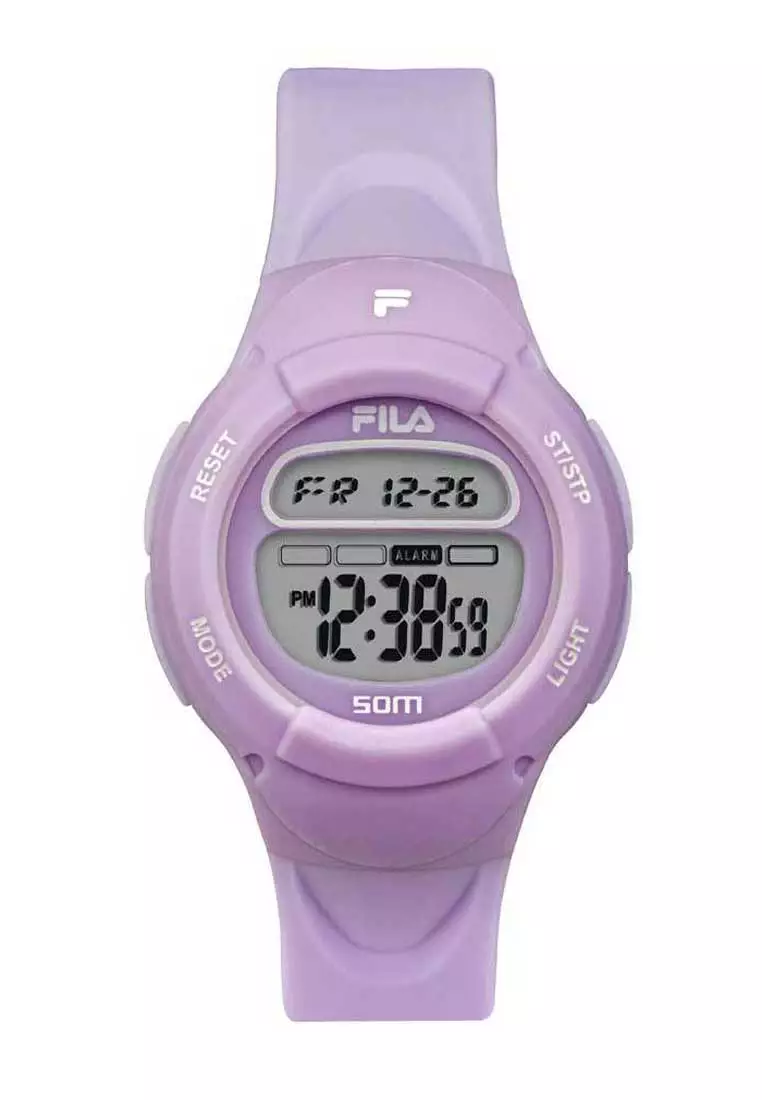 Purple on sale digital watch