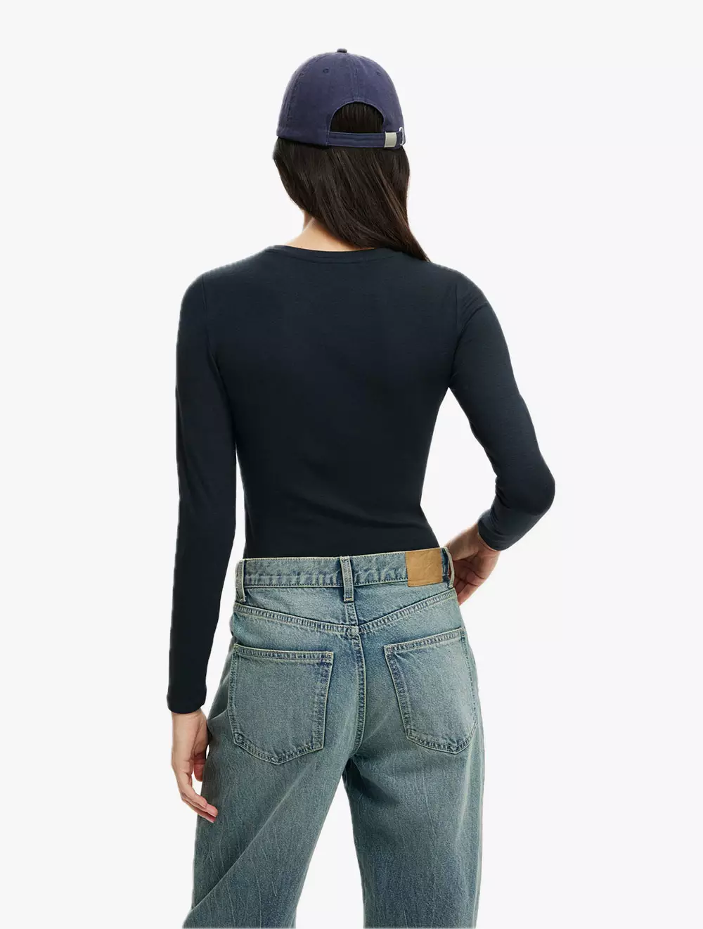 COTTON ON - ATASAN - ALL DAY CREW LONG SLEEVE