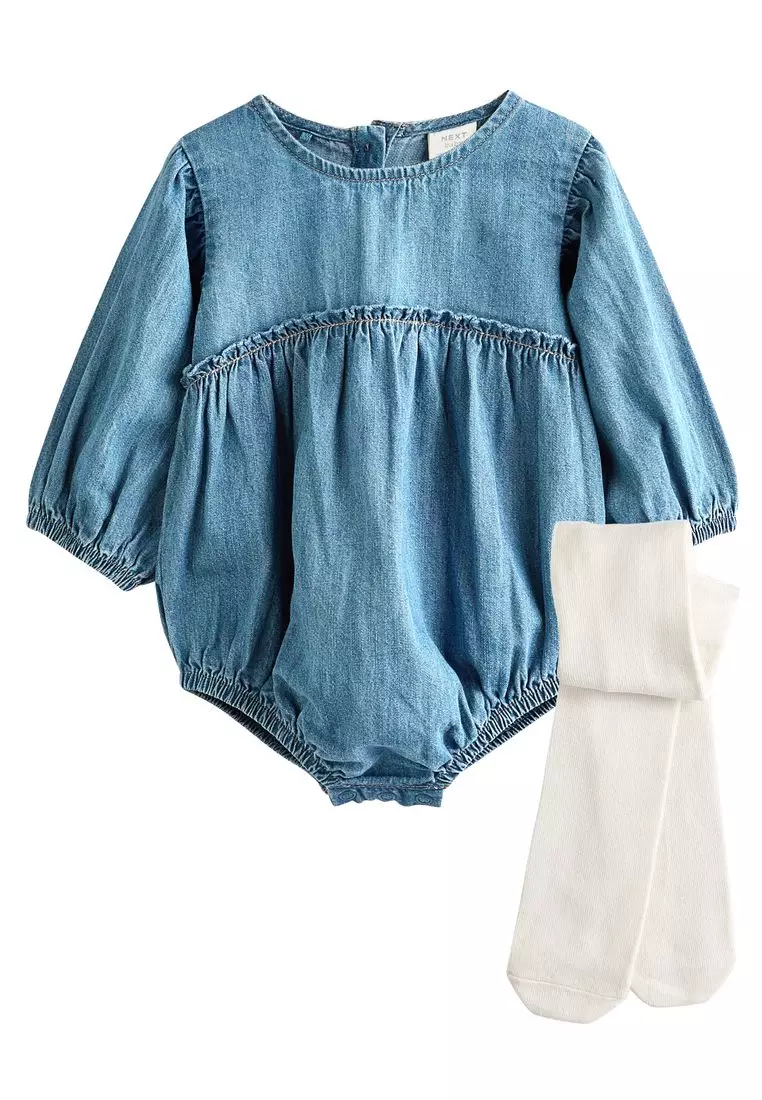 Denim Next Baby Boy Romper Next Baby Boy Clothes Denim One Piece Romper  Joggers Hoodie