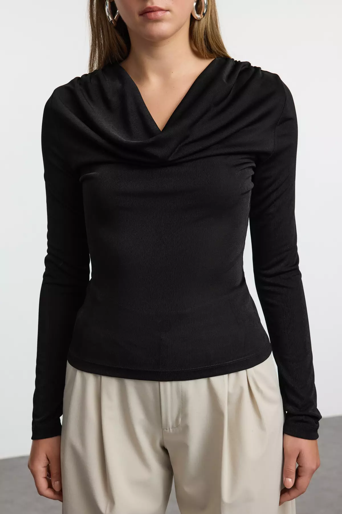 Cowl Neck Top