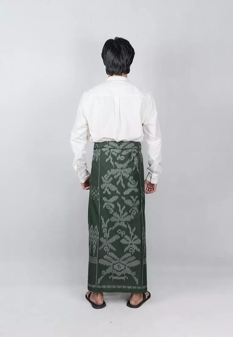 My Aksa Batik Sarung Irshad Green