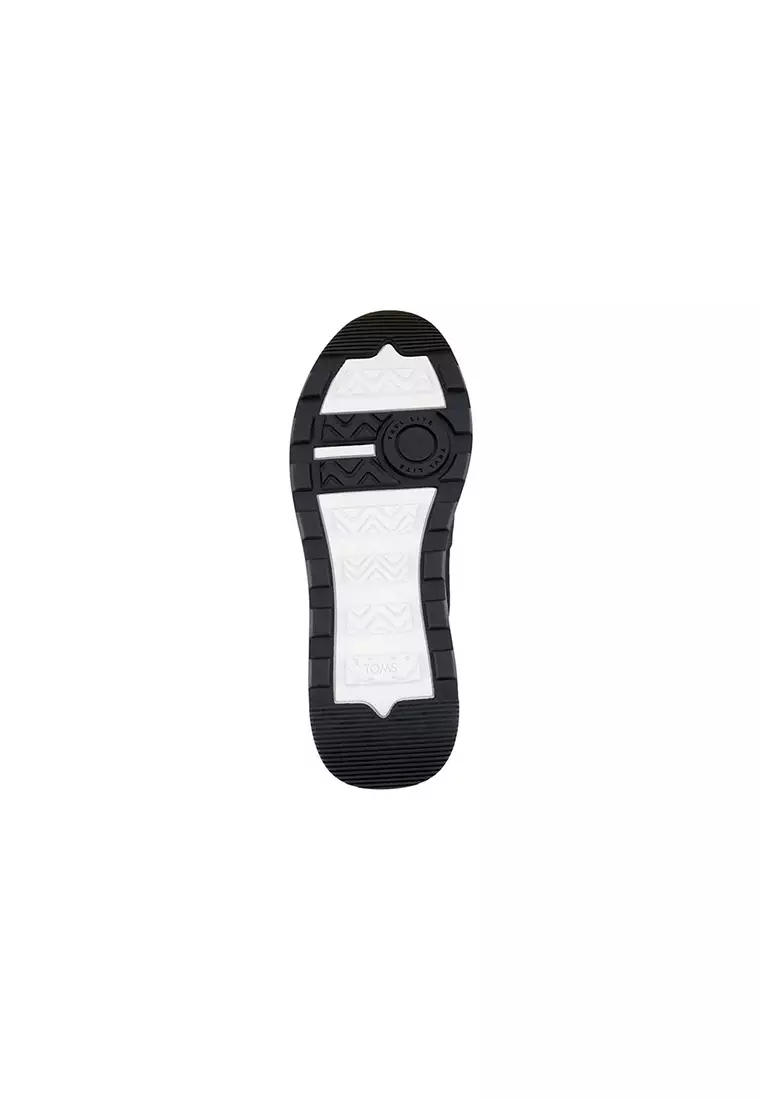 Women TRVL LITE Retro Runner Water Repellent Sneaker - Vintage Black Twill