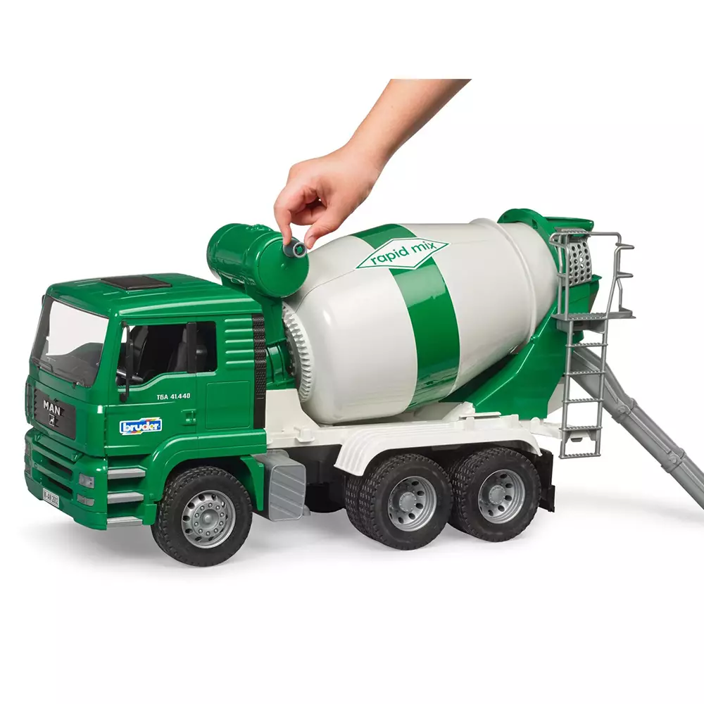 Bruder 2739 - MAN TGA Cement mixer truck rapid mix