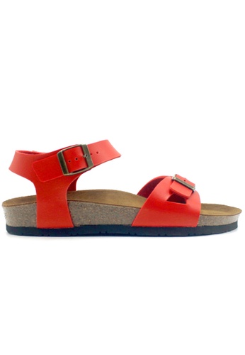 SoleSimple red Naples - Red Sandals & Flip Flops 1A7A5SHD430576GS_1