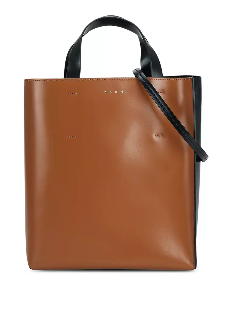 Marni two clearance tone tote bag